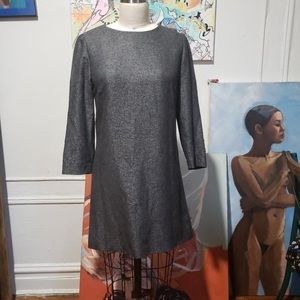 Zadig Et Voltaire Shift dress with Suede patch